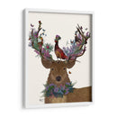 Birduidor Deer, Escocés - Fab Funky | Cuadro decorativo de Canvas Lab