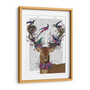 Aves De Ciervos, Nidos De Pájaros Tropicales. - Fab Funky | Cuadro decorativo de Canvas Lab