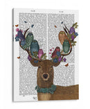 Birduidor Deer, Búhos - Fab Funky | Cuadro decorativo de Canvas Lab