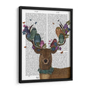 Birduidor Deer, Búhos - Fab Funky | Cuadro decorativo de Canvas Lab