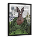 Rabbit De Parche De Repollo 1 - Fab Funky | Cuadro decorativo de Canvas Lab