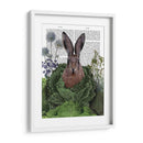 Rabbit De Parche De Repollo 1 - Fab Funky | Cuadro decorativo de Canvas Lab