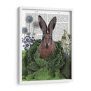 Rabbit De Parche De Repollo 1 - Fab Funky | Cuadro decorativo de Canvas Lab
