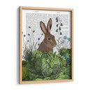 Rabbit De Parche De Repollo 2 - Fab Funky | Cuadro decorativo de Canvas Lab