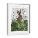 Rabbit De Parche De Repollo 2 - Fab Funky | Cuadro decorativo de Canvas Lab