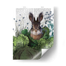 Rabbit De Parche De Repollo 4 - Fab Funky | Cuadro decorativo de Canvas Lab