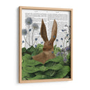 Rabbit De Parche De Repollo 5 - Fab Funky | Cuadro decorativo de Canvas Lab