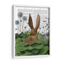Rabbit De Parche De Repollo 5 - Fab Funky | Cuadro decorativo de Canvas Lab