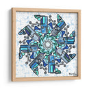 Ballenas - Gina Villalobos | Cuadro decorativo de Canvas Lab