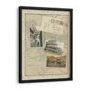 Mapa De La Vendimia De Roma - Vision Studio | Cuadro decorativo de Canvas Lab