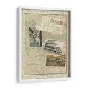 Mapa De La Vendimia De Roma - Vision Studio | Cuadro decorativo de Canvas Lab