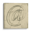 Símbolos De Redacción I - Ethan Harper | Cuadro decorativo de Canvas Lab