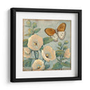 Mariposa Y Hollyhocks I - Tim OToole | Cuadro decorativo de Canvas Lab