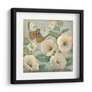 Mariposa Y Hollyhocks Ii - Tim OToole | Cuadro decorativo de Canvas Lab