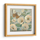 Mariposa Y Hollyhocks Ii - Tim OToole | Cuadro decorativo de Canvas Lab