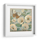 Mariposa Y Hollyhocks Ii - Tim OToole | Cuadro decorativo de Canvas Lab