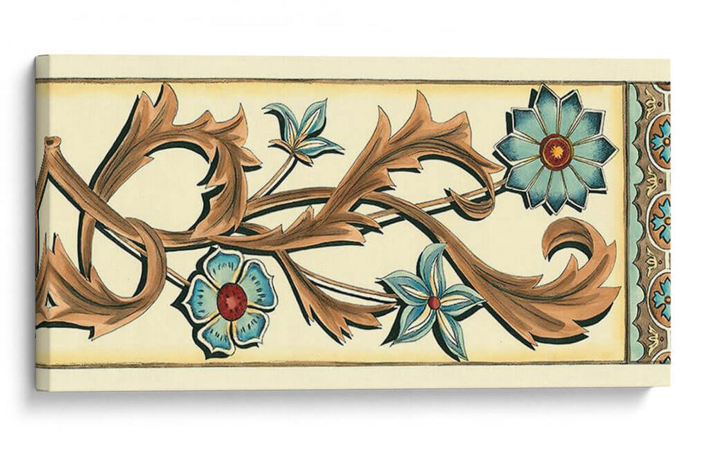 Panel Italiano Crepitado En Azul I - Chariklia Zarris | Cuadro decorativo de Canvas Lab