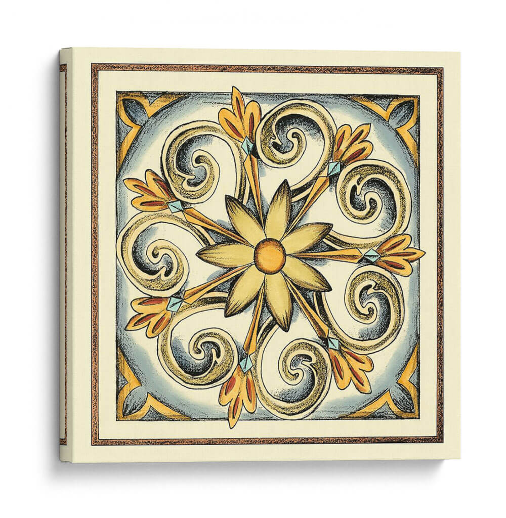 Cloisonne Tile Croyled Cloisonne - Chariklia Zarris | Cuadro decorativo de Canvas Lab