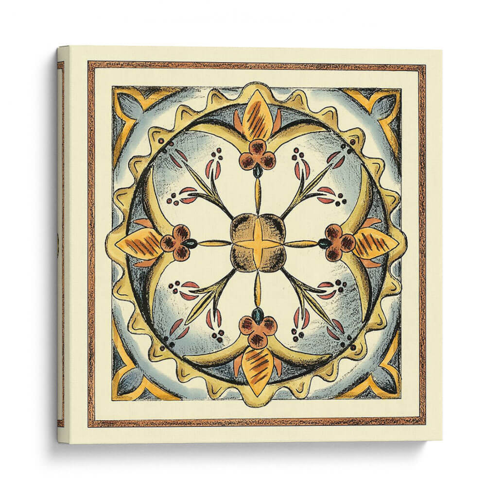 Cloisonne Tile Croyled Cloisonne Iii - Chariklia Zarris | Cuadro decorativo de Canvas Lab
