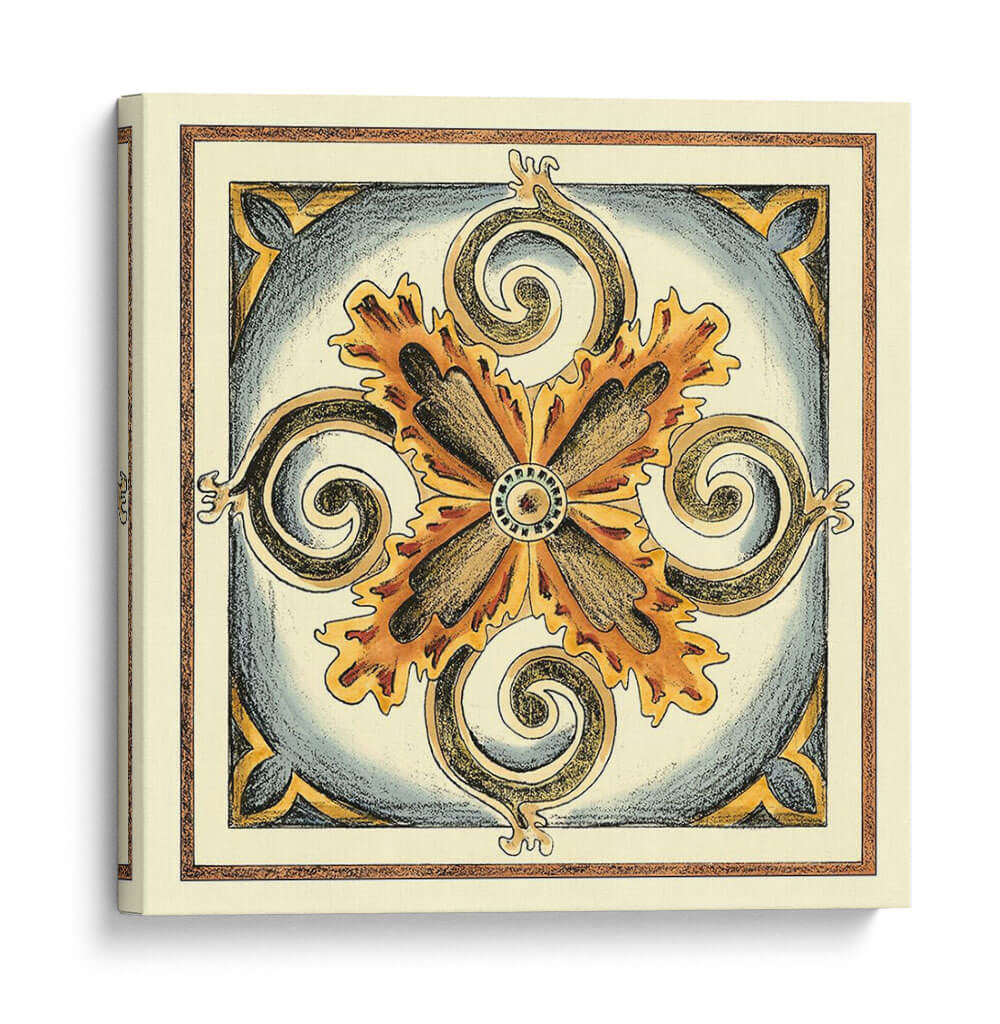 Cloisonne Tile Croyled Cloisonne Vi - Chariklia Zarris | Cuadro decorativo de Canvas Lab