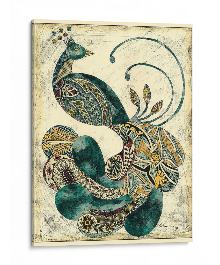 Royal Peacock I - Chariklia Zarris | Cuadro decorativo de Canvas Lab