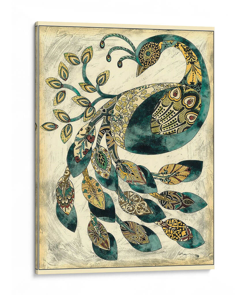 Royal Peacock Ii - Chariklia Zarris | Cuadro decorativo de Canvas Lab