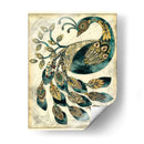 Royal Peacock Ii - Chariklia Zarris | Cuadro decorativo de Canvas Lab