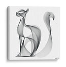 Gato atento - Gina Villalobos | Cuadro decorativo de Canvas Lab