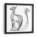 Gato atento - Gina Villalobos | Cuadro decorativo de Canvas Lab