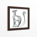Gato atento - Gina Villalobos | Cuadro decorativo de Canvas Lab