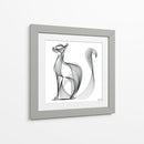 Gato atento - Gina Villalobos | Cuadro decorativo de Canvas Lab