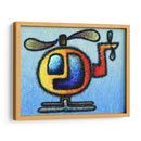 Helicóptero - Gina Villalobos | Cuadro decorativo de Canvas Lab