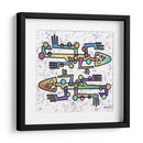 Lagartijas - Gina Villalobos | Cuadro decorativo de Canvas Lab