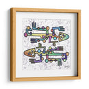 Lagartijas - Gina Villalobos | Cuadro decorativo de Canvas Lab