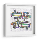 Lagartijas - Gina Villalobos | Cuadro decorativo de Canvas Lab