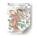 Shakespeares Garden Iii (Rose) - Walter Crane | Cuadro decorativo de Canvas Lab