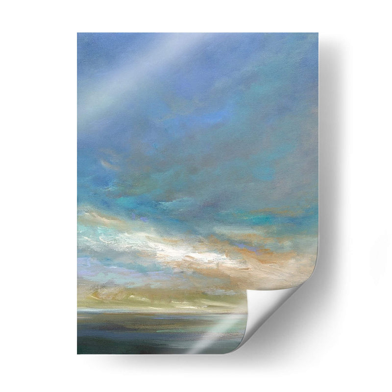 Nubes Costeras Triptych Iii - Sheila Finch | Cuadro decorativo de Canvas Lab