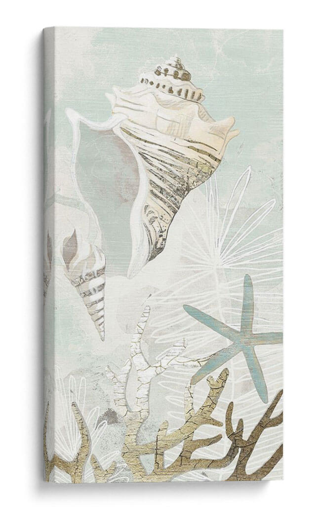 Panel De Arrecife De Oro I - June Erica Vess | Cuadro decorativo de Canvas Lab