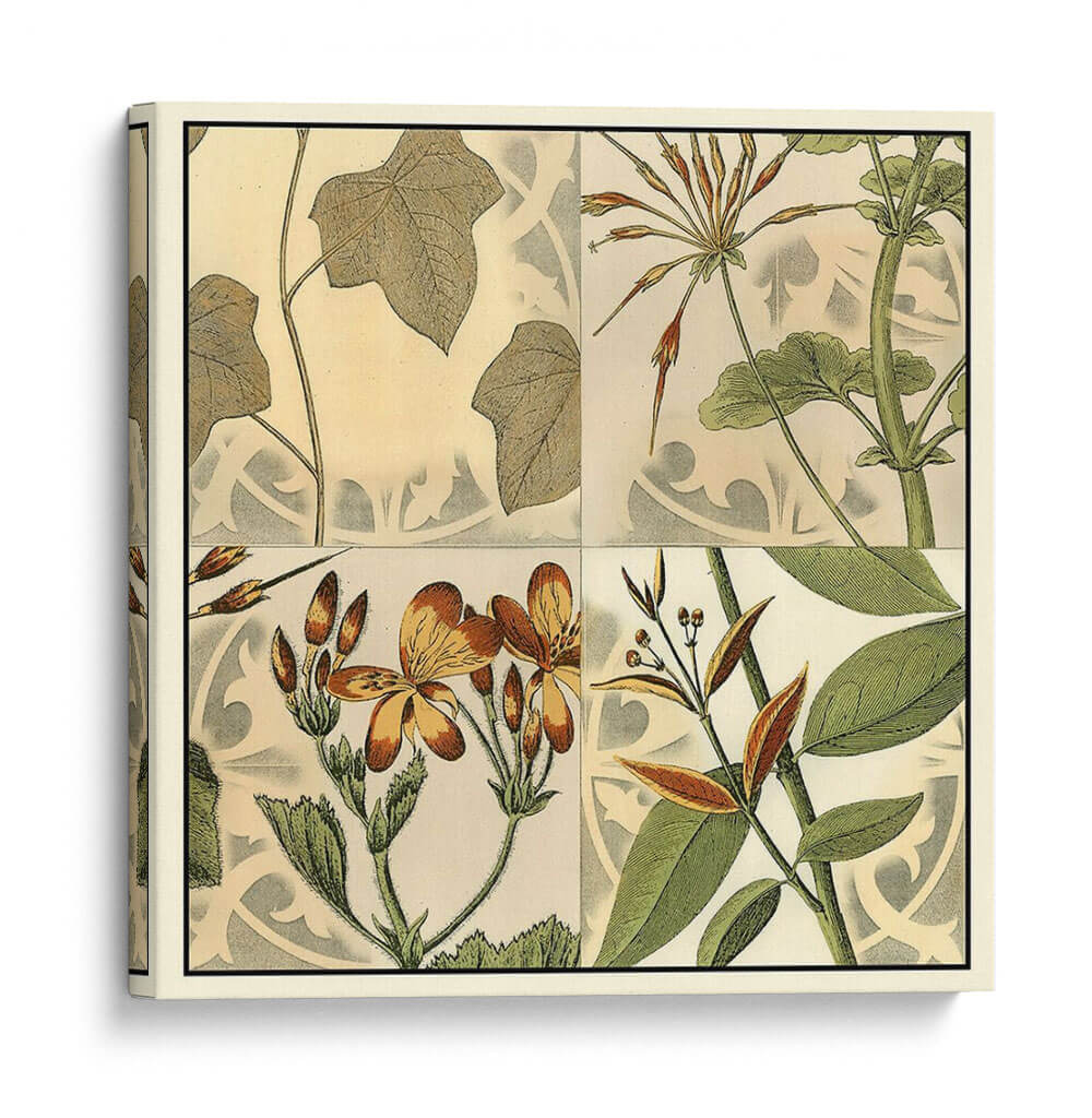 Cuadrante Botánico Iii - Vision Studio | Cuadro decorativo de Canvas Lab