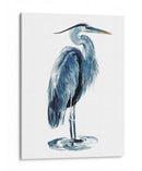 Azul Azul Heron I - Jennifer Paxton Parker | Cuadro decorativo de Canvas Lab