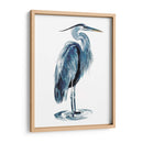 Azul Azul Heron I - Jennifer Paxton Parker | Cuadro decorativo de Canvas Lab