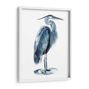 Azul Azul Heron I - Jennifer Paxton Parker | Cuadro decorativo de Canvas Lab