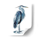 Azul Azul Heron I - Jennifer Paxton Parker | Cuadro decorativo de Canvas Lab