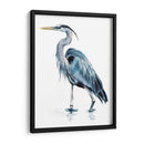 Azul Azul Heron Ii - Jennifer Paxton Parker | Cuadro decorativo de Canvas Lab