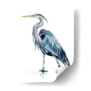 Azul Azul Heron Ii - Jennifer Paxton Parker | Cuadro decorativo de Canvas Lab