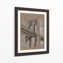 Estudio De Arquitectura De Pinceles Iii - Ethan Harper | Cuadro decorativo de Canvas Lab