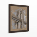 Estudio De Arquitectura De Pinceles Iii - Ethan Harper | Cuadro decorativo de Canvas Lab