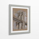 Estudio De Arquitectura De Pinceles Iii - Ethan Harper | Cuadro decorativo de Canvas Lab
