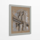 Estudio De Arquitectura De Pinceles Iii - Ethan Harper | Cuadro decorativo de Canvas Lab