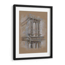 Estudio De Arquitectura De Pinceladas Iv - Ethan Harper | Cuadro decorativo de Canvas Lab